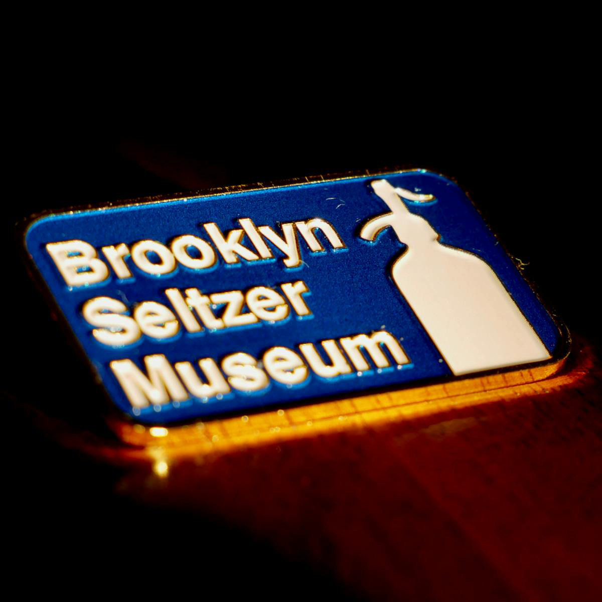 Brooklyn Seltzer Museum Pin