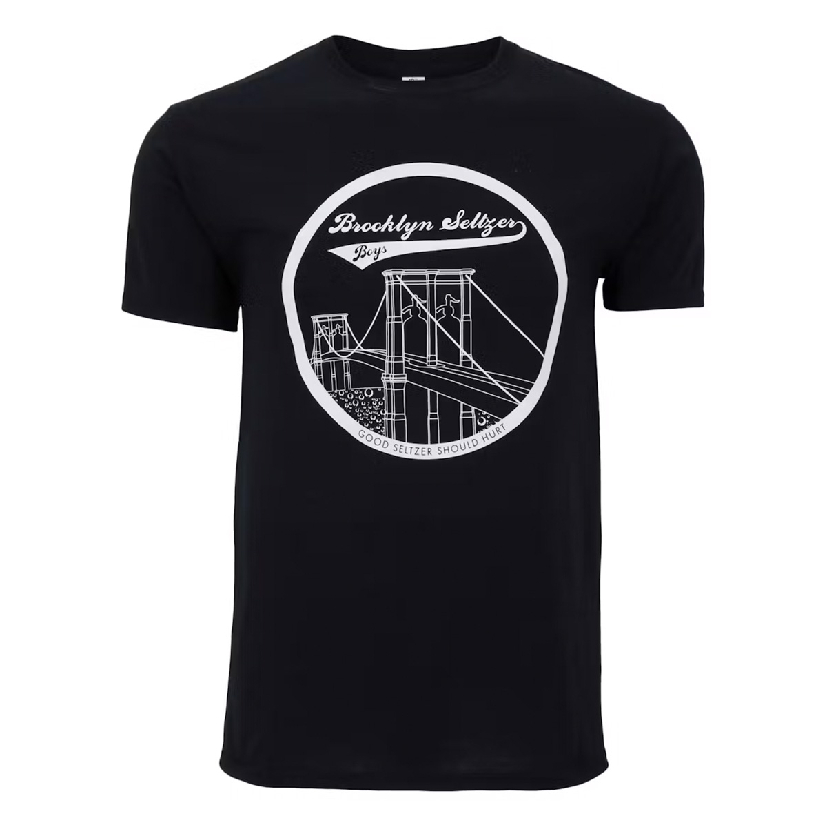 Brooklyn Seltzer Bridge T-Shirt (Black)