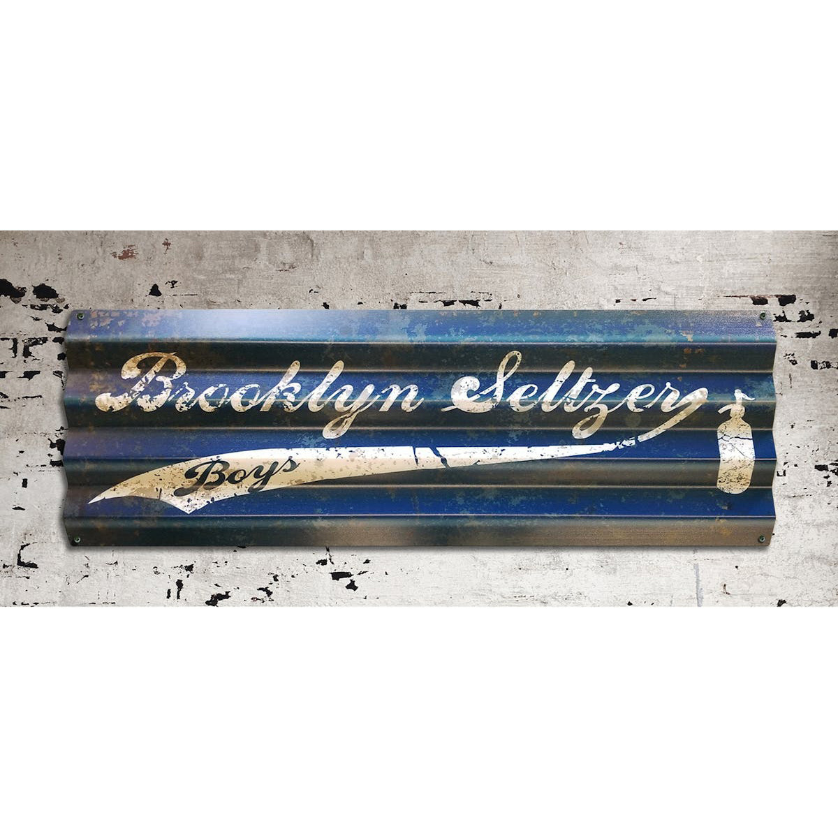 Retro Brooklyn Seltzer Boys Sign