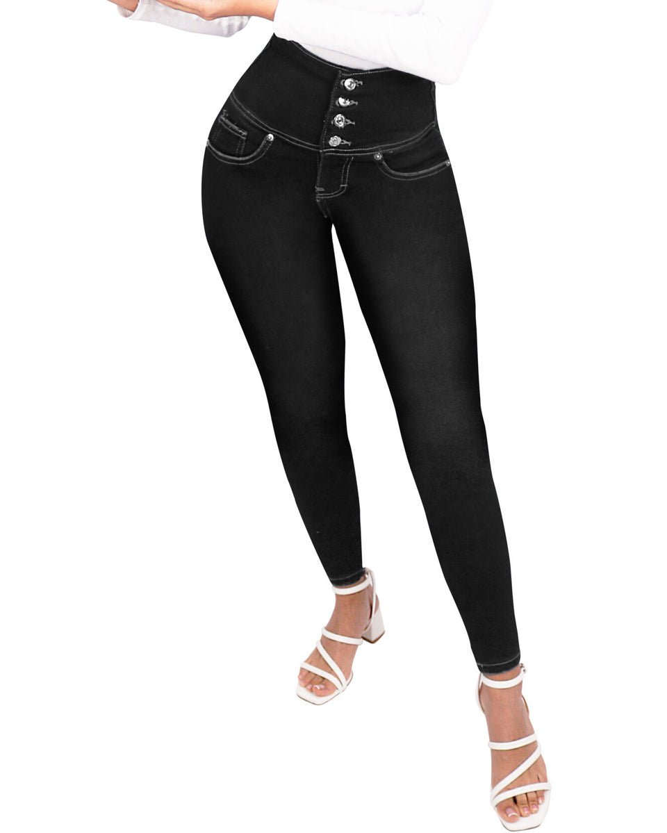 🔥Toned peach butt shaping butt jeans