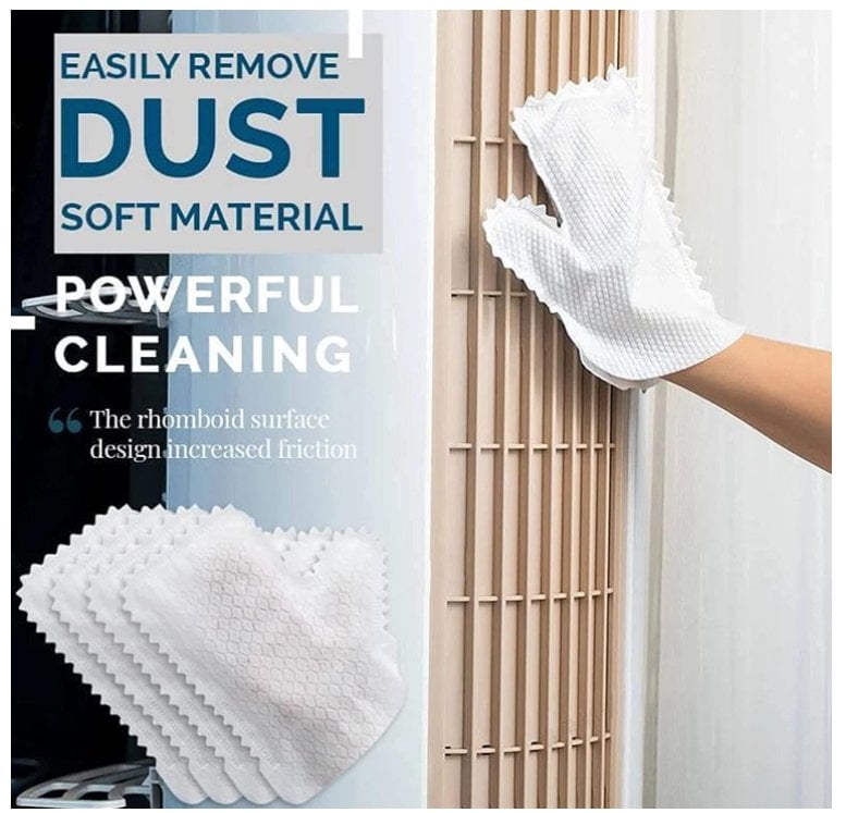 Home Disinfection Dust Removal Gloves(20 PCS)-SLOOSELYK