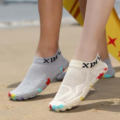 🔥Water and Land Cut- and puncture-resistant beachcombing shoes Quick-drying water play shoes