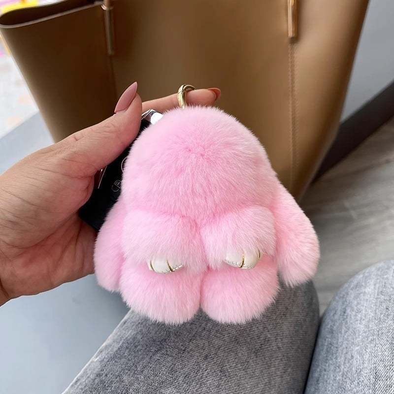 🐣 Hot Easter Sale 🎉Handmade Soft Bunny PomPom Charms🐰