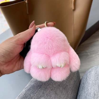 🐣 Hot Easter Sale 🎉Handmade Soft Bunny PomPom Charms🐰