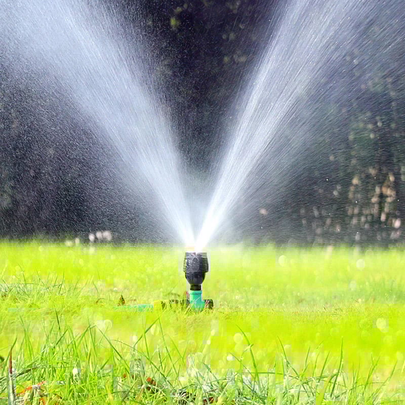 360° Automatic Rotating Irrigation Sprinklers