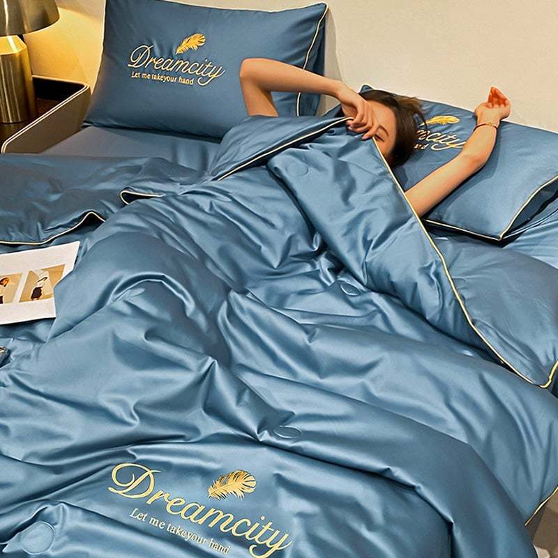 Summer Simple Ice Silk Quilt-SLOOSELYK
