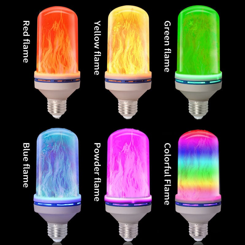 LED Flame Light Bulb With Gravity Sensing Effect-SLOOSELYK