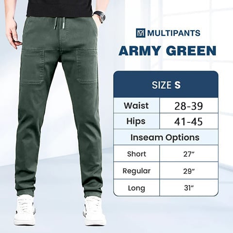 MultiPants – Multi-pocket Durable Cargo Pants