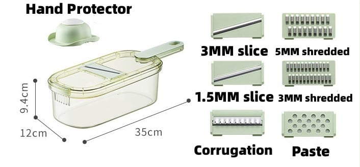 🔥New Year Promotion - 49% OFF🔥Kitchen Mult-Functional Vegetable & Meat Slice Cuts Set-SLOOSELYK