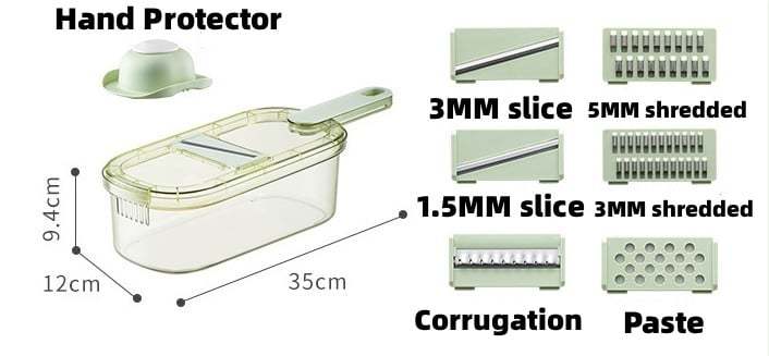 🔥New Year Promotion - 49% OFF🔥Kitchen Mult-Functional Vegetable & Meat Slice Cuts Set-SLOOSELYK