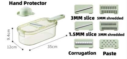 🔥New Year Promotion - 49% OFF🔥Kitchen Mult-Functional Vegetable & Meat Slice Cuts Set-SLOOSELYK