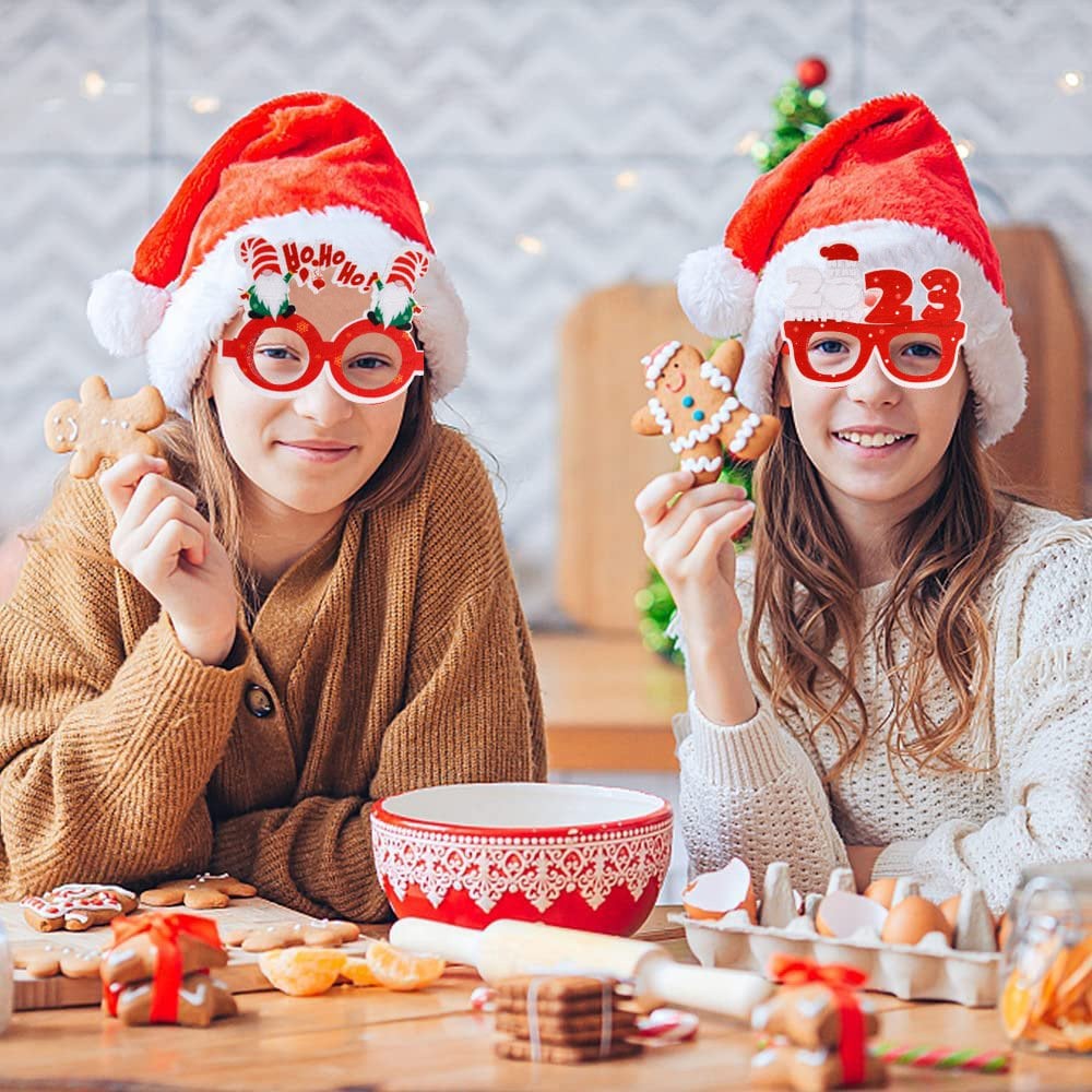 ✨Glittering Christmas Glasses Frames-SLOOSELYK