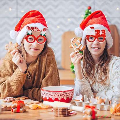 ✨Glittering Christmas Glasses Frames-SLOOSELYK