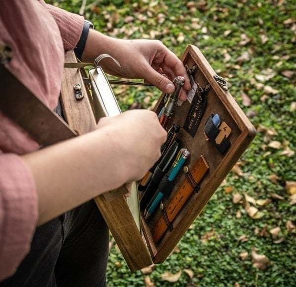 Writers Messenger Wood Box - BUY 2 FREE SHIPPING-SLOOSELYK