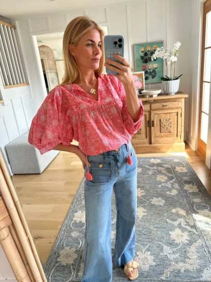 👖 Tummy Control Sailor Wide Leg Trouser