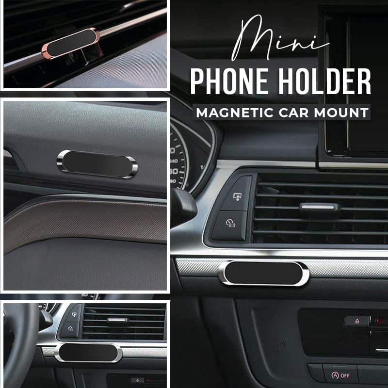 Mini Magnetic Car Mount Phone Holder-SLOOSELYK