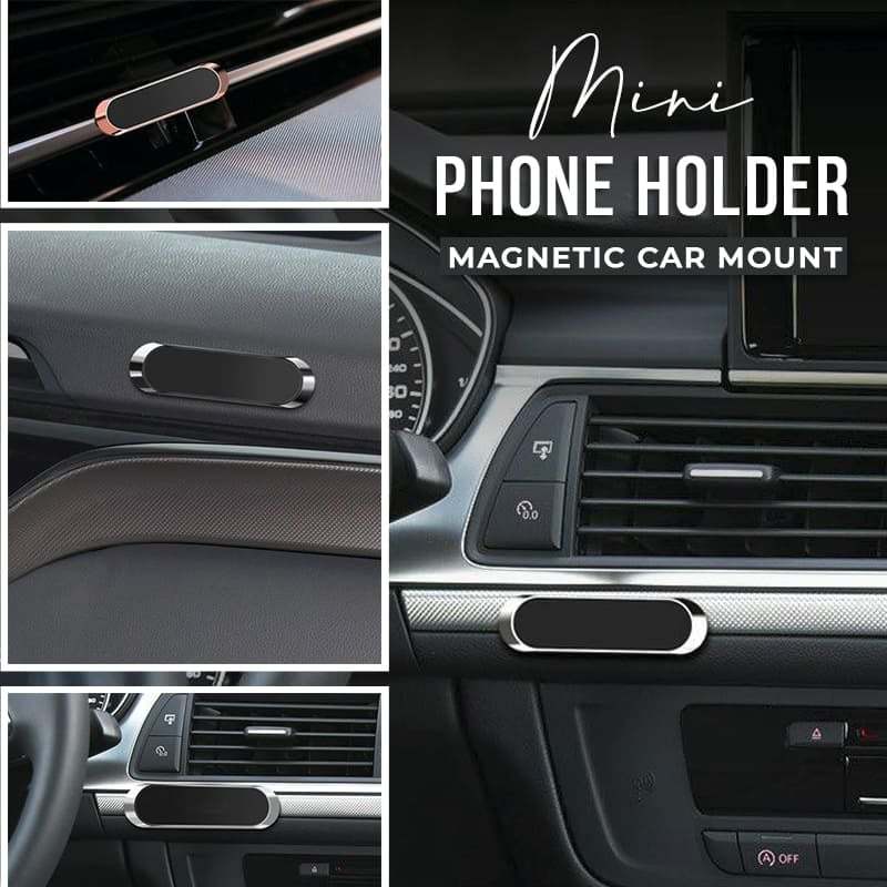 Mini Magnetic Car Mount Phone Holder-SLOOSELYK
