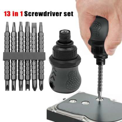 13 In 1 Mini Ratcheting Screwdriver Kit-SLOOSELYK