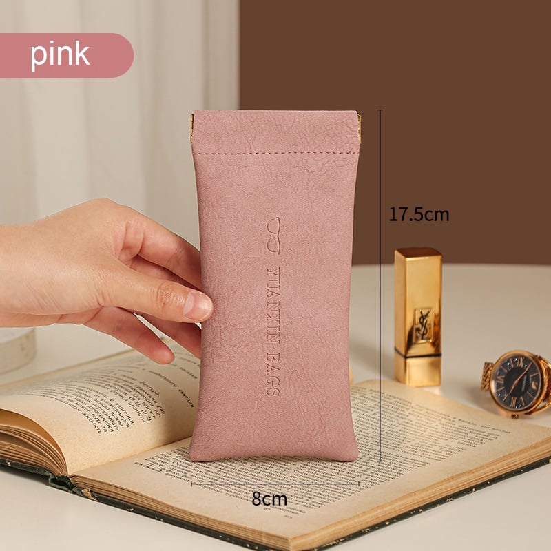 (48% OFF)Snap Closure Leather Organizer Pouch-SLOOSELYK