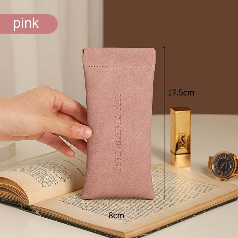 (48% OFF)Snap Closure Leather Organizer Pouch-SLOOSELYK