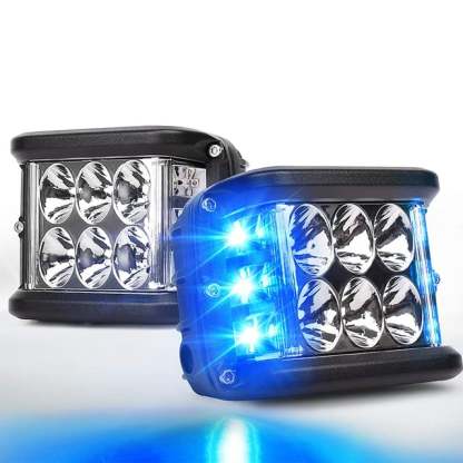 3.75” Dual Side Shooter Dual Color Strobe-SLOOSELYK