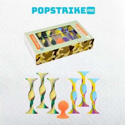 PopStrike Pro – Safe Suction Cup Throwing Game for Indoor & Outdoor Fun