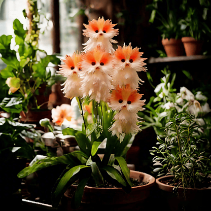 Dazzle Flower Seeds🔥Grow Exquisite, Eye-Catching Flowers--"Domestic Kitty Orchids"-SLOOSELYK