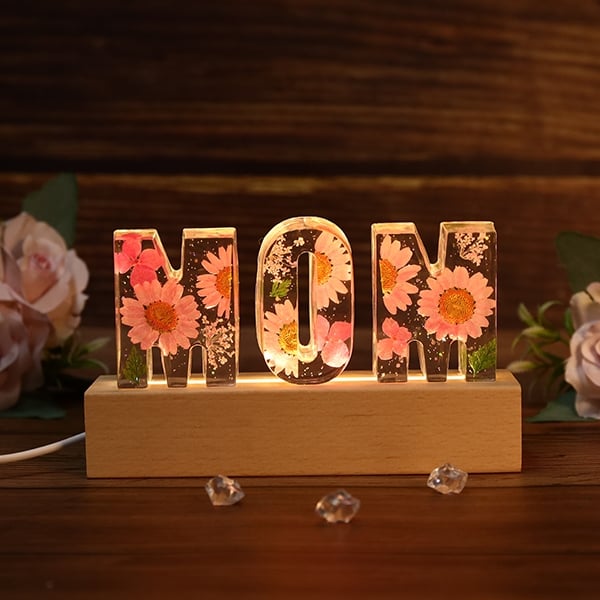 ❤️Mother's Day Specials - 49% OFF🎁Handmade floral resin letter 🌸(Limited Edition)