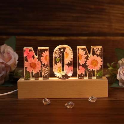 ❤️Mother's Day Specials - 49% OFF🎁Handmade floral resin letter 🌸(Limited Edition)-SLOOSELYK