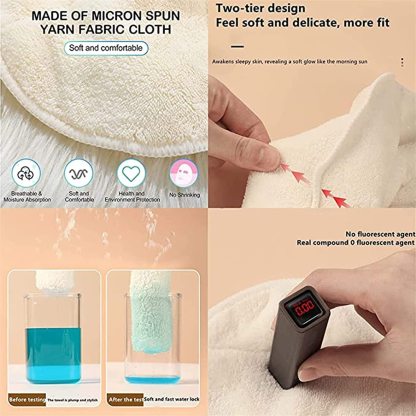 Moisturizing and hydrating thickened coral velvet face towel-SLOOSELYK