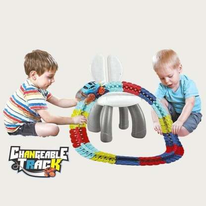 49% OFF - Changeable Track with LED Light-Up Race Car🏎🏁-SLOOSELYK