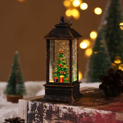 (🌲Early Christmas Sale- SAVE 48% OFF)Snow Globe Christmas Lantern Decorations-SLOOSELYK