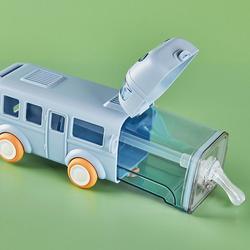 Food-grade silicone Children's Bus-shaped Portable Water Cup-SLOOSELYK
