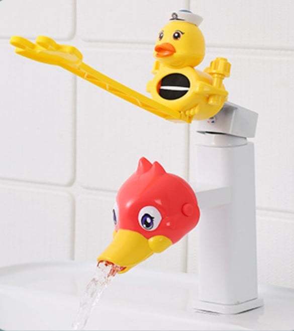 Cute little yellow duck faucet extender-SLOOSELYK