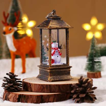 (🌲Early Christmas Sale- SAVE 48% OFF)Snow Globe Christmas Lantern Decorations-SLOOSELYK