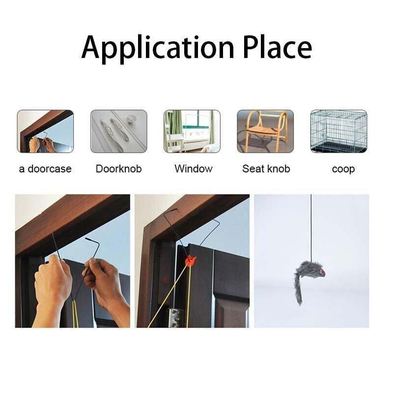 48% OFF-Hanging Door Bouncing Mouse Cat Toy,BUY 3 GET 4 FREE (7 PCS & FREE SHIPPING)-SLOOSELYK