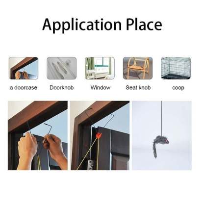 48% OFF-Hanging Door Bouncing Mouse Cat Toy,BUY 3 GET 4 FREE (7 PCS & FREE SHIPPING)-SLOOSELYK