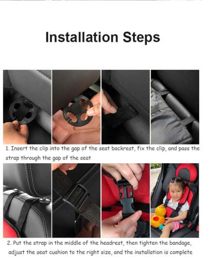 Auto Child Safety Seat Simple Car Portable Seat Belt-SLOOSELYK