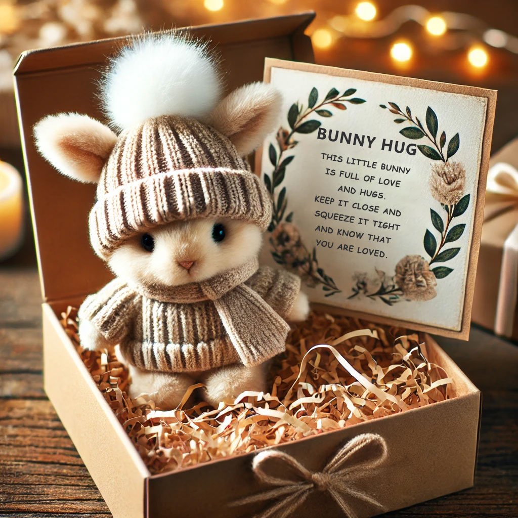 🎁BUY 3 GET 1 FREE 🐇Mini Bunny Hug Cute Easter Gift-SLOOSELYK