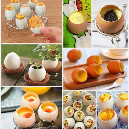 Stainless Steel Egg Opener Eggshell Cutter Kitchen Remover Tool for Raw/Soft Hard Boiled Egg-SLOOSELYK