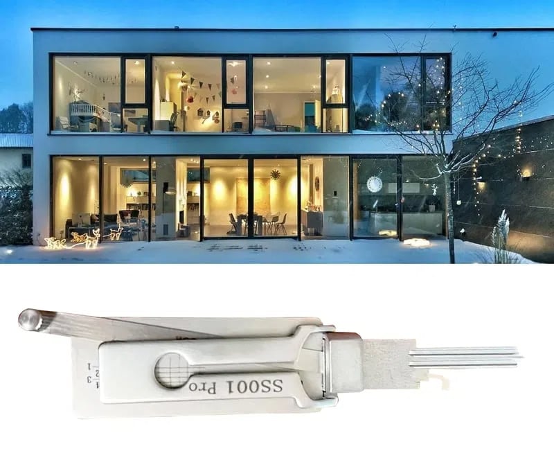 Stainless Steel Master Key Decoder-SLOOSELYK