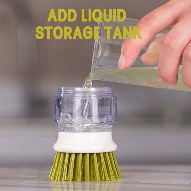 (Hot Sale- 48% OFF)Kitchen Soap Dispensing Palm Brush-SLOOSELYK