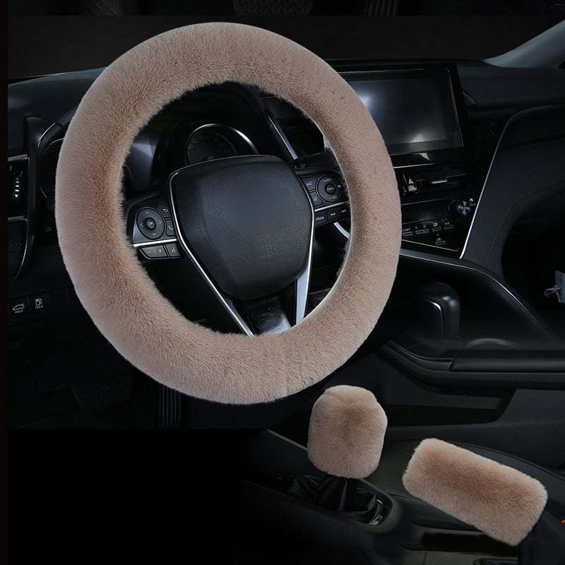 Universal Plush Car Steering Wheel Cover-SLOOSELYK