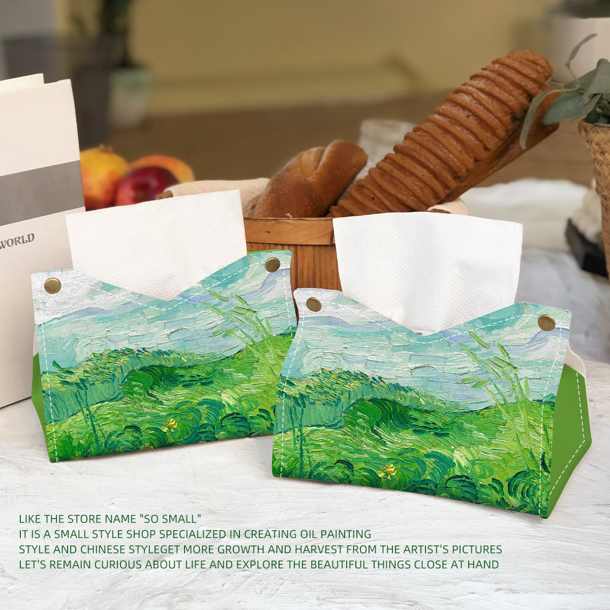 (48% OFF)Oil Painting Tissue Box(BUY 6 FREE SHIPPING!)-SLOOSELYK