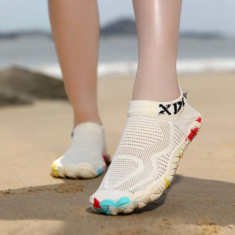 🔥Water and Land Cut- and puncture-resistant beachcombing shoes Quick-drying water play shoes