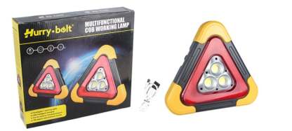 2-IN-1 Solar Emergency Triangular Roadside Warning Light-SLOOSELYK