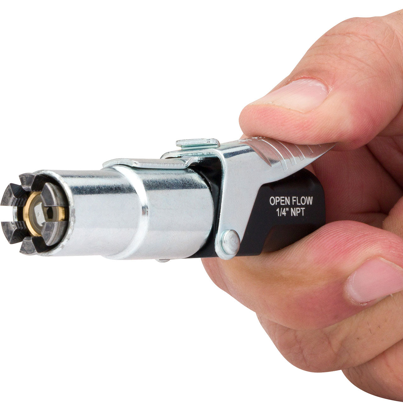 LockNFlate® Locking Air Chuck - Straight or 90-Degree