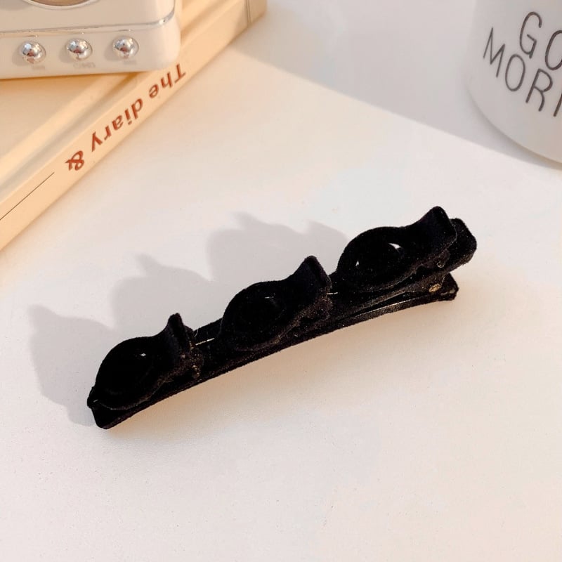 🌸Flocking Braided Hair Clip-SLOOSELYK