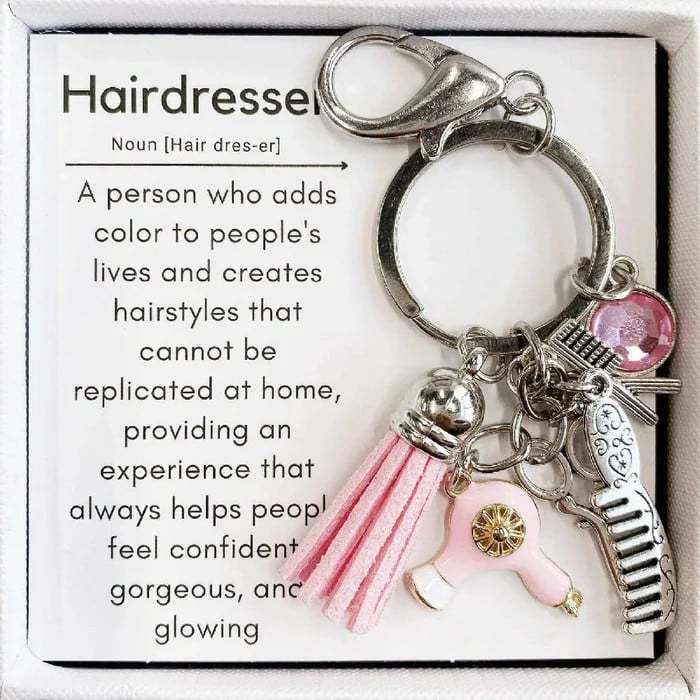 💕Hairstylist Gift Keychain-SLOOSELYK