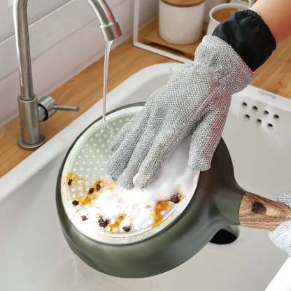 (48% OFF) Wire Dishwashing Gloves-SLOOSELYK